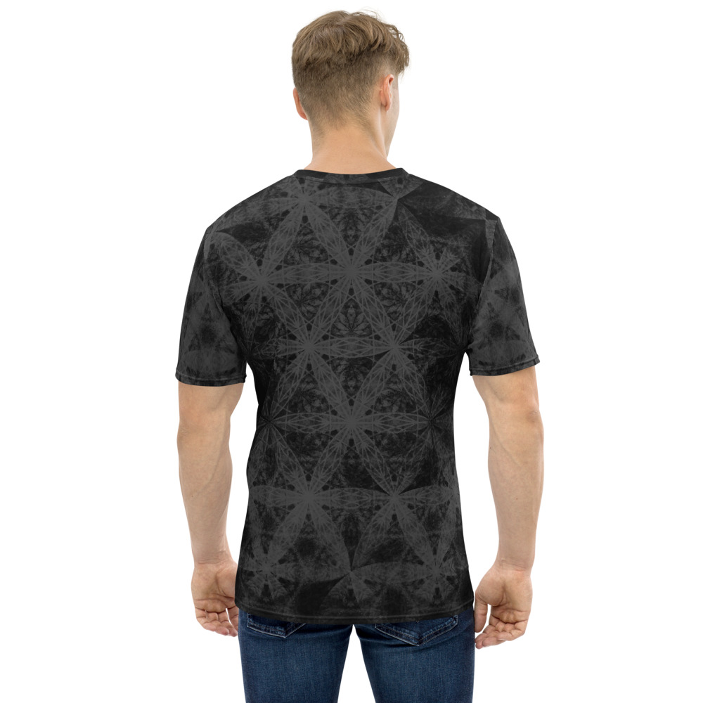 All over print t-shirt design incorporating sacred geometry